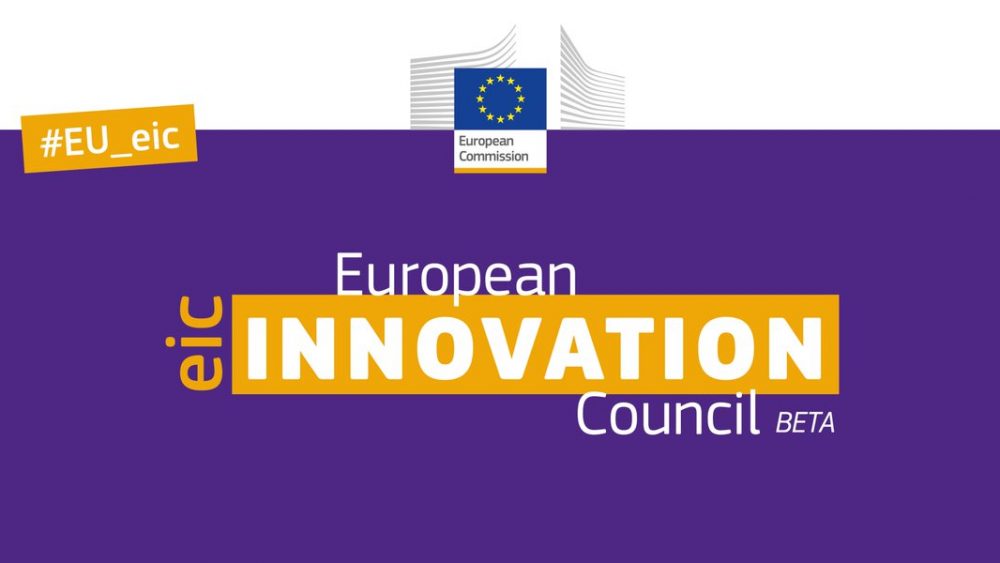 European Innovation Council logo combined with European Comission logo.